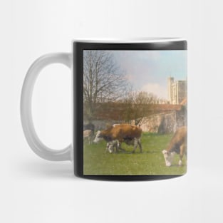 Cows and Calves by St Cross Mug